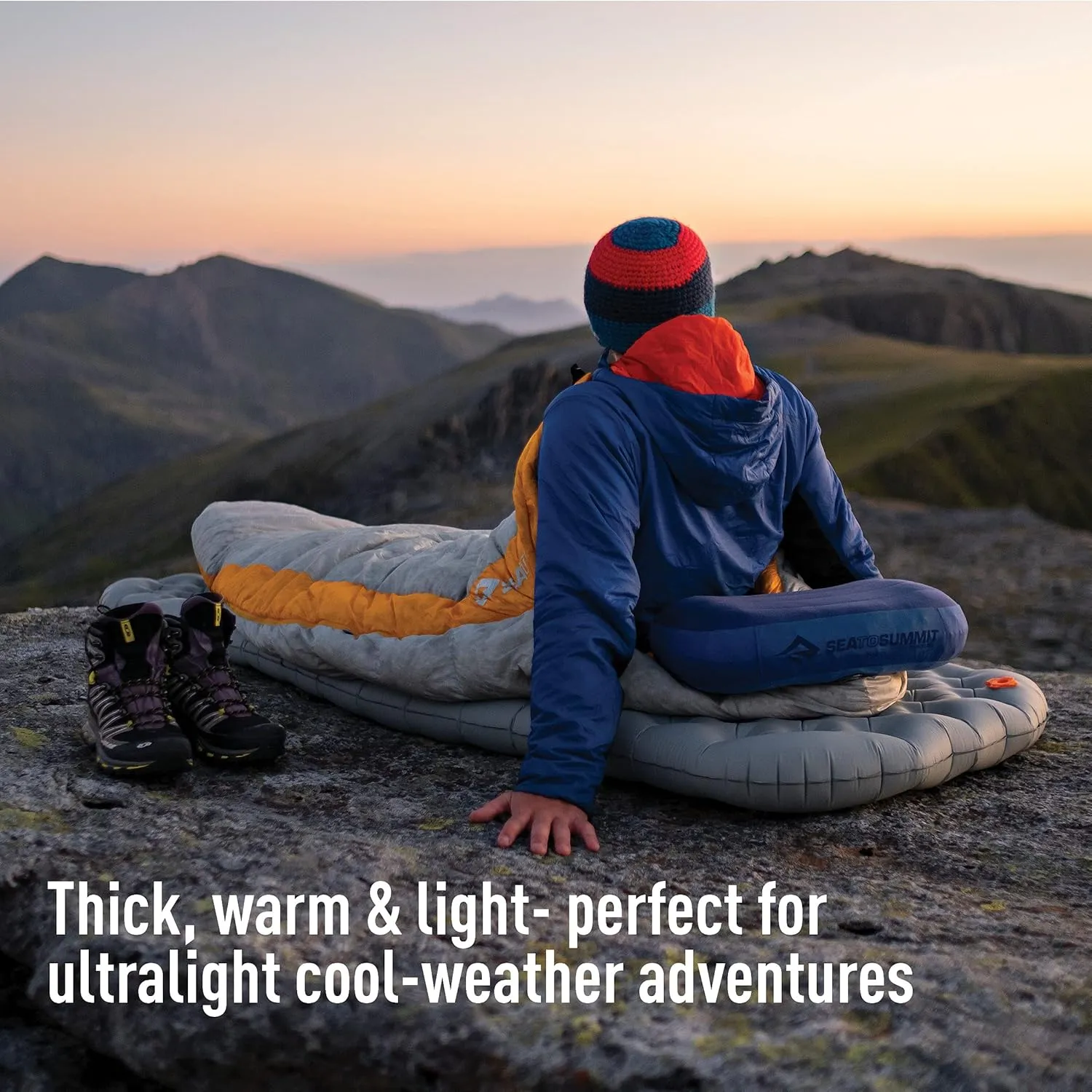 Sea to Summit Ether Light XT Extra-Thick Insulated Sleeping Pad, Rectangular - Large (78 x 25 x 4 inches)