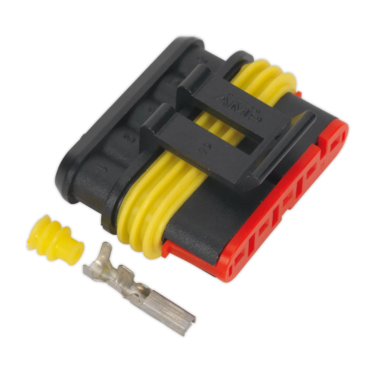 Sealey Superseal Female Connector 5-Way Pack of 3