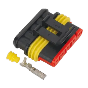 Sealey Superseal Female Connector 5-Way Pack of 3
