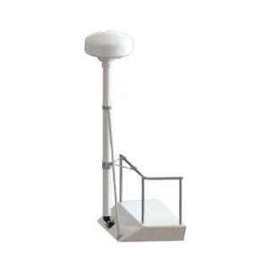 Seaview 8ft Radar Mast Pole Kit with Strut & Stand-Off Kit