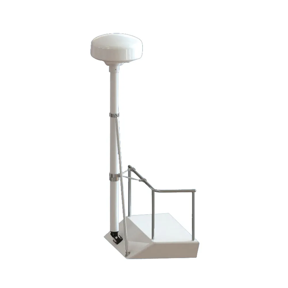 Seaview 8ft Radar Mast Pole Kit with Strut & Stand-Off Kit