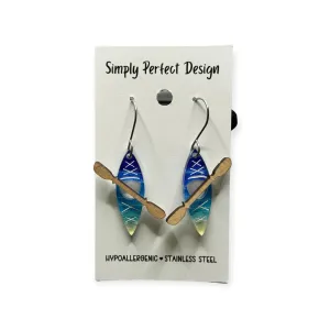 Simply Perfect Dangle Earrings - Kayak - Ocean Inspired