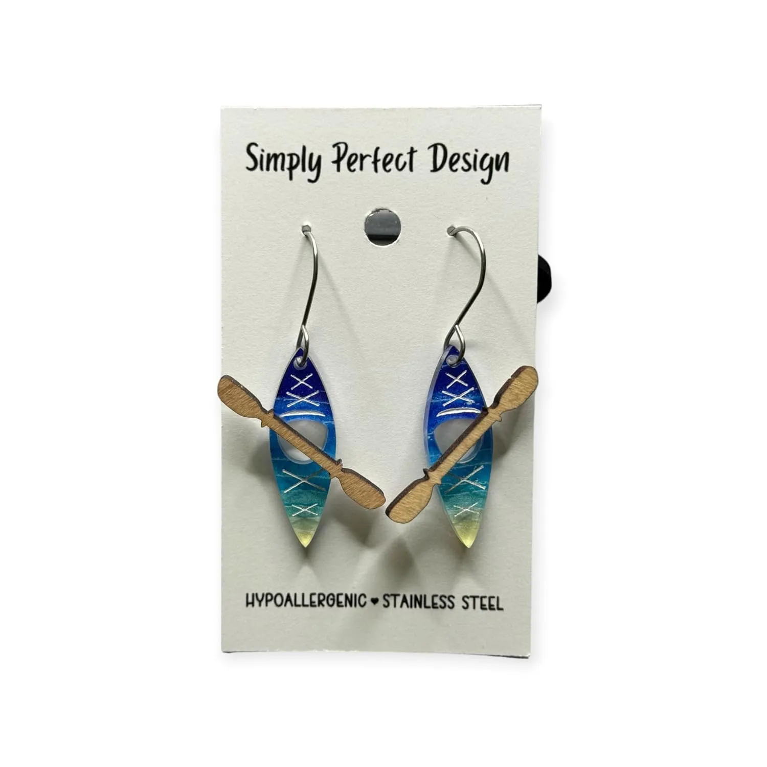 Simply Perfect Dangle Earrings - Kayak - Ocean Inspired