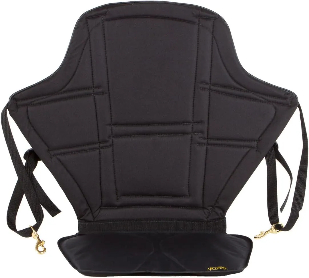 Skwoosh High Back Kayak Seat with Fluidized Gel Seat Cushion for Kayaking Paddling Sitting Comfort | Made in USA