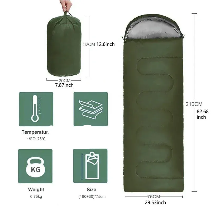 Sleeping Bag Ultralight Waterproof 4 Season