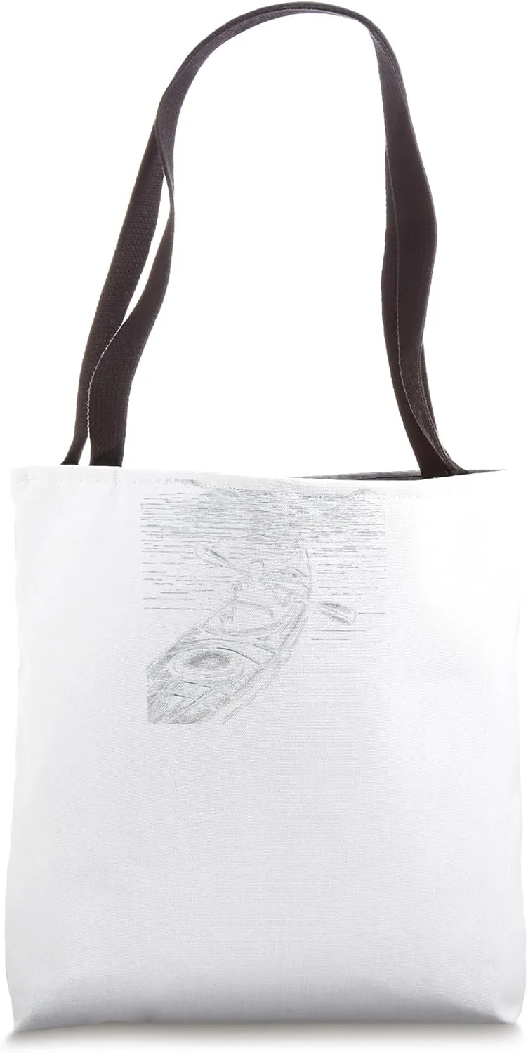 Solitary Paddle Tote Bag