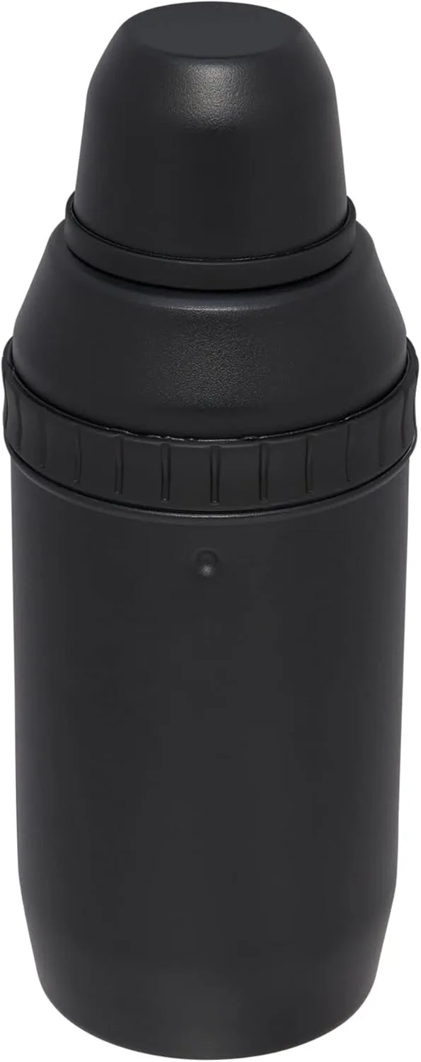 Stanley Happy Hour Cocktail Shaker Set 20 oz | Bartender Kit for Camping and Travel | Cocktail Drink Mixing Set with 2 Cups | Insulated Stainless Steel | BPA-Free | Matte Black