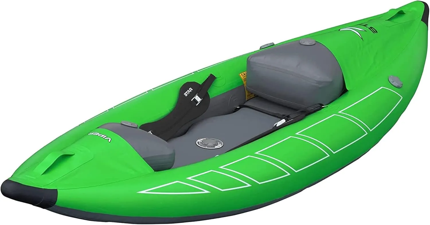 Star Viper Inflatable Kayak-Lime