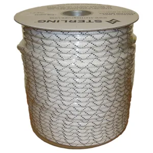 Sterling SafetyPro 11mm Static White Climbing Rope - 200m Spool