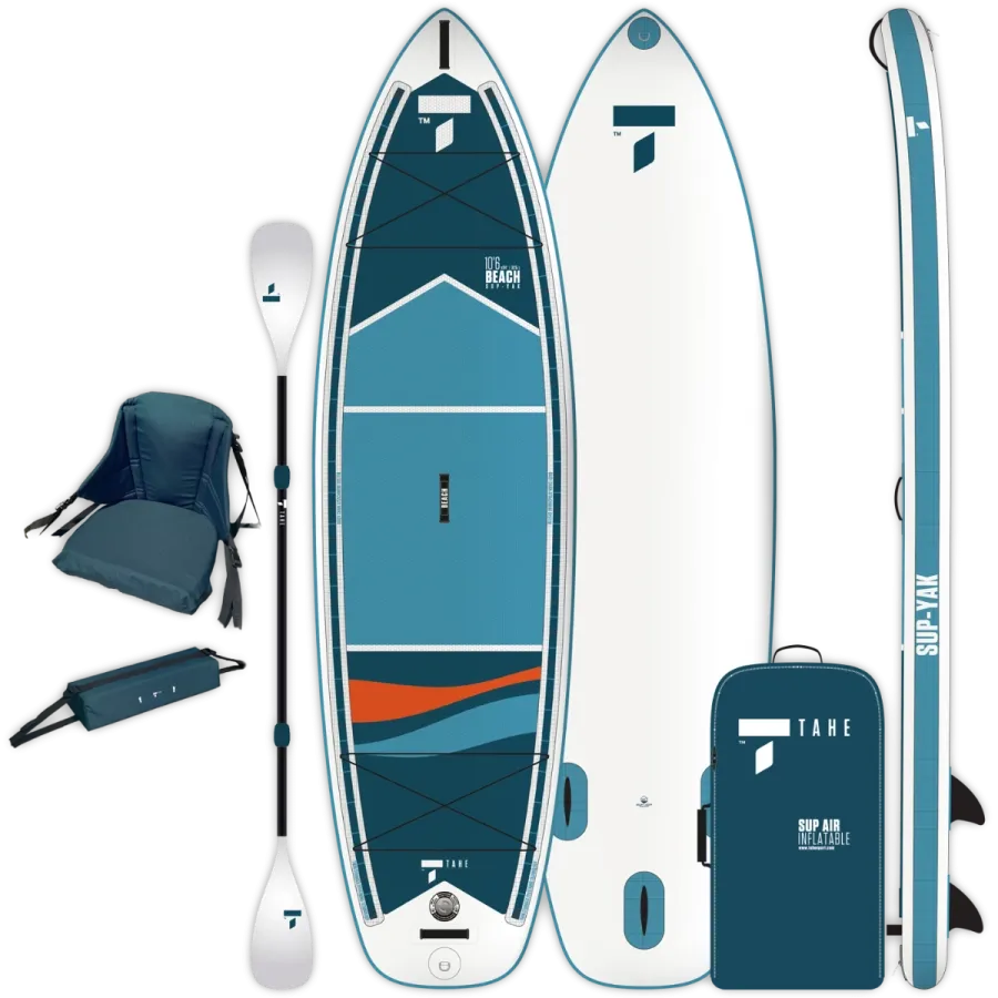 Tahe 10'6" Beach Sup-Yak   Kayak Kit Inflatable SUP