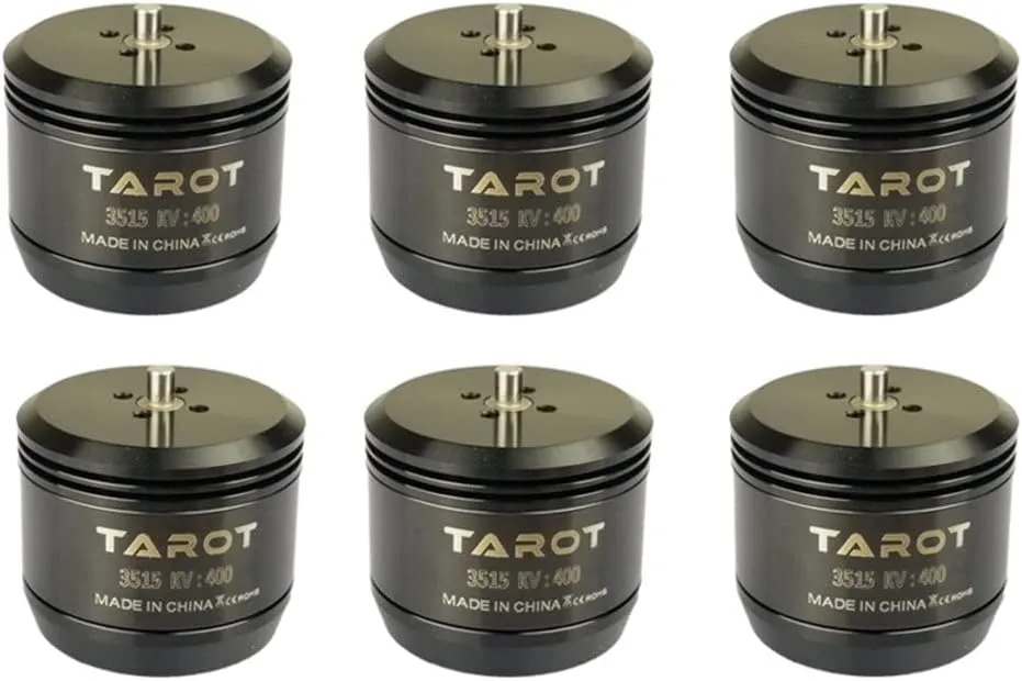 TAROT TL35P15 3515 400kv 6S Brushless Motor Multi-Rotor High-Efficiency Long-Range Motor for RC Drone Multi-Axis Helicopter (6pcs)