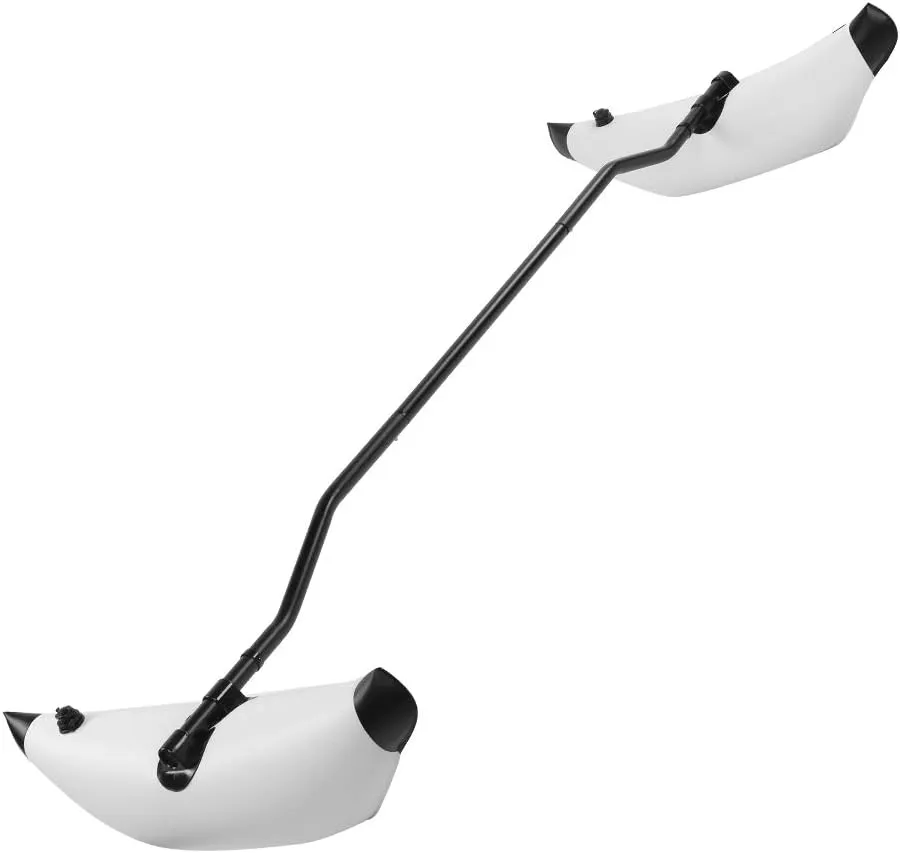 Three Colours Inflatable Kayak Stabilizer, Outrigger Stabilizer Kayak Outrigger Kit, Fine Workmanship for Canoeing Kayaking(white)