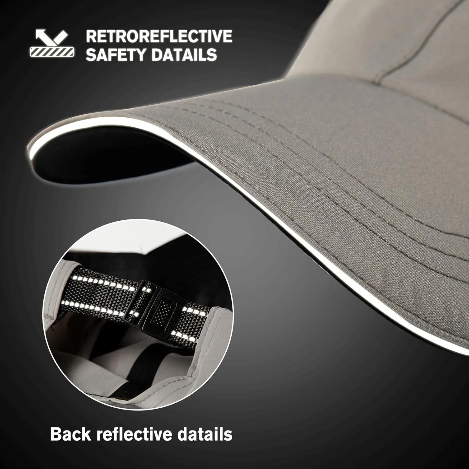 TOP-EX Oversize XL XXL XXXL Baseball Cap Waterproof Running Hat for Extra Large Heads Men