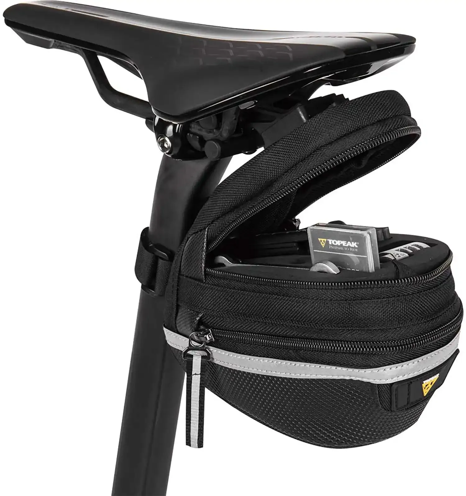 Topeak Compact Survival Tool Wedge Saddle Bag