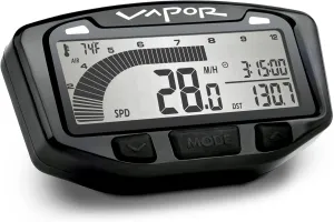Trail Tech 752-116 Vapor Digital Speedometer Tachometer Gauge Kit, 2000-2019 Honda Yamaha Suzuki CRF DR200 TTR TW XT