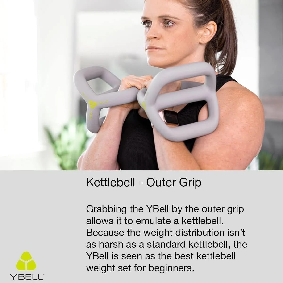 TRX YBell Neo Series 3-in-1 Kettlebell, Dumbbell and Push Up Bar Workout Equipment | Commercial Grade Neoprene Coated Surface | Perfect for Strength Training & Conditioning Workouts | Bundle