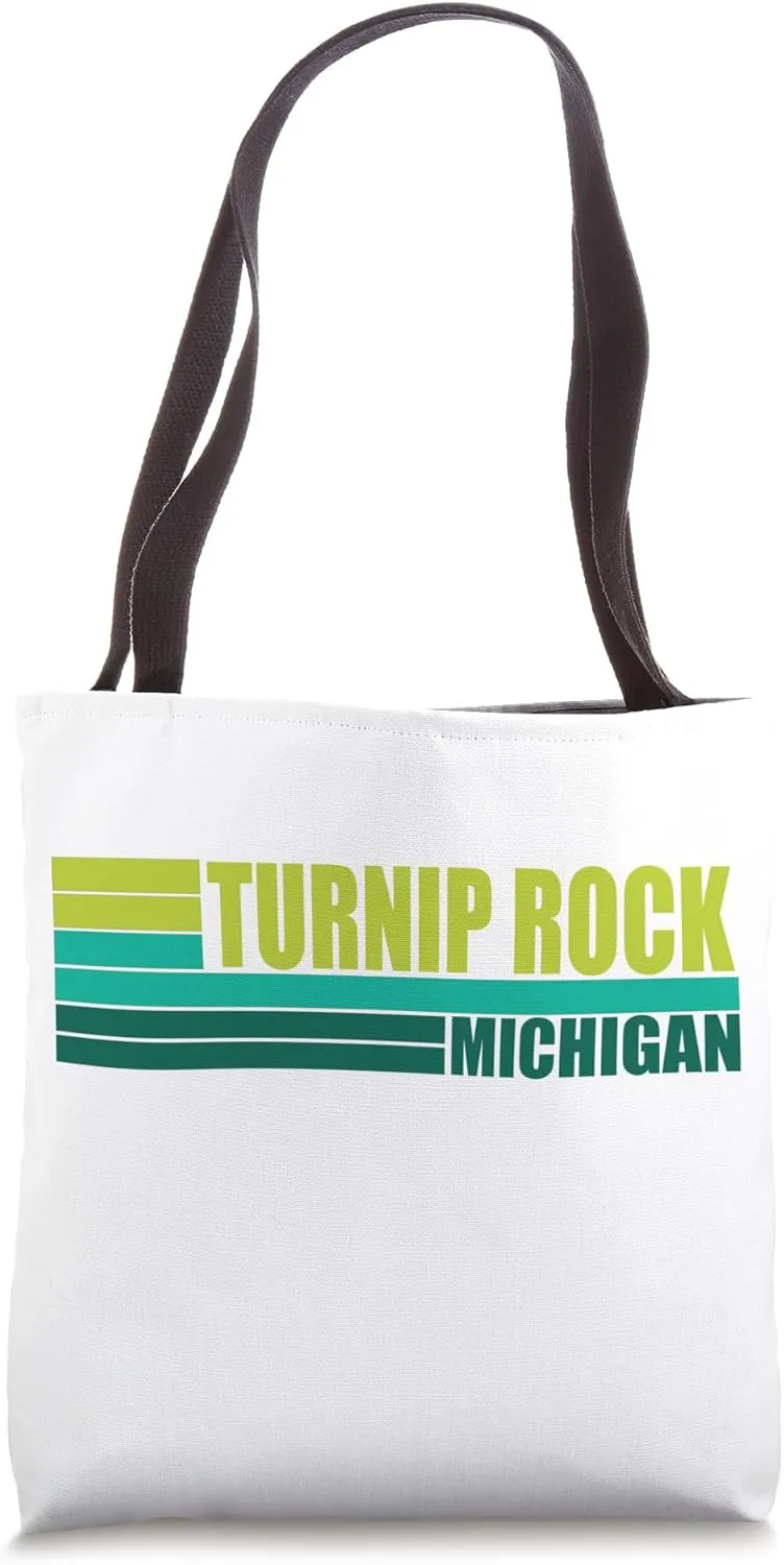 Turnip Rock Port Austin Lake Huron Michigan Mi Thumb Kayak Tote Bag