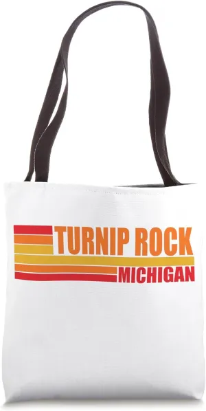 Turnip Rock Port Austin Lake Huron Michigan Mi Thumb Kayak Tote Bag