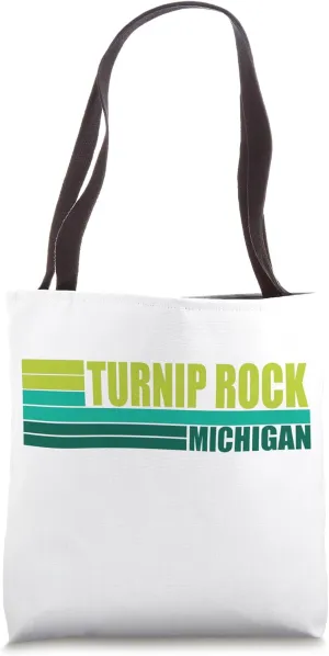 Turnip Rock Port Austin Lake Huron Michigan Mi Thumb Kayak Tote Bag