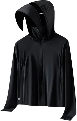 UPF 50  UV Women's Sun Protective Jacket Full Zip Sun Protection Clothing Lightweight Long Sleeve Hoodie Sun Shirt
