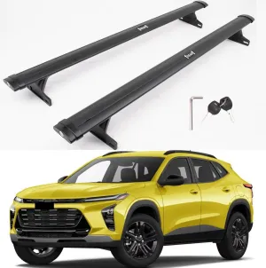 Upgraded Lockable Cargo Racks for 2023 2024 2025 Chevrolet Chevy Trax Roof Rack Cross Bars Rail Luggage Carrier Accessories