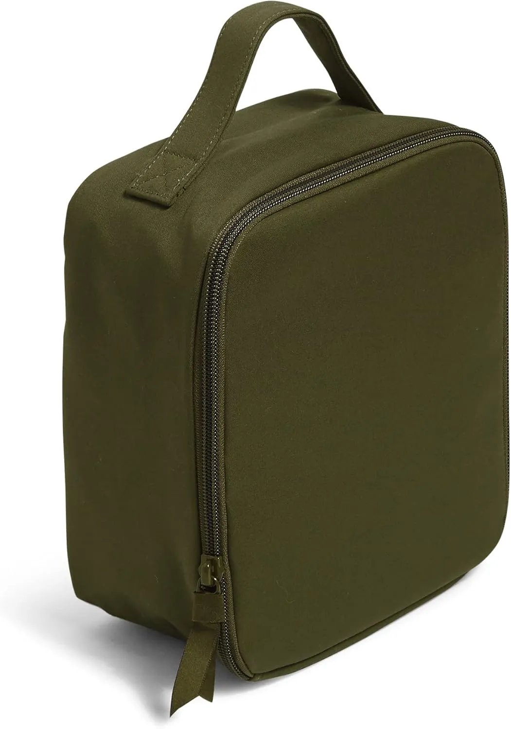 Vera Bradley Women's Cotton Lunch Bunch Lunch Bag, Climbing Ivy Green, One Size