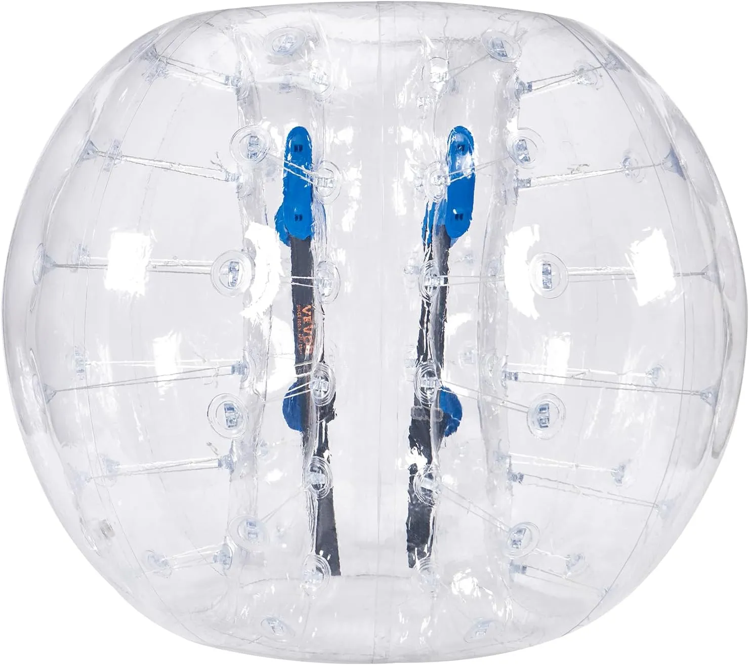 VEVOR Inflatable Bumper Ball, 4FT/5FT Body Sumo Zorb Balls for Teen, 0.8mm Thick PVC Human Hamster Bubble Balls for Outdoor Team Gaming Play, Bumper Bopper Toys for Garden, Yard, Park