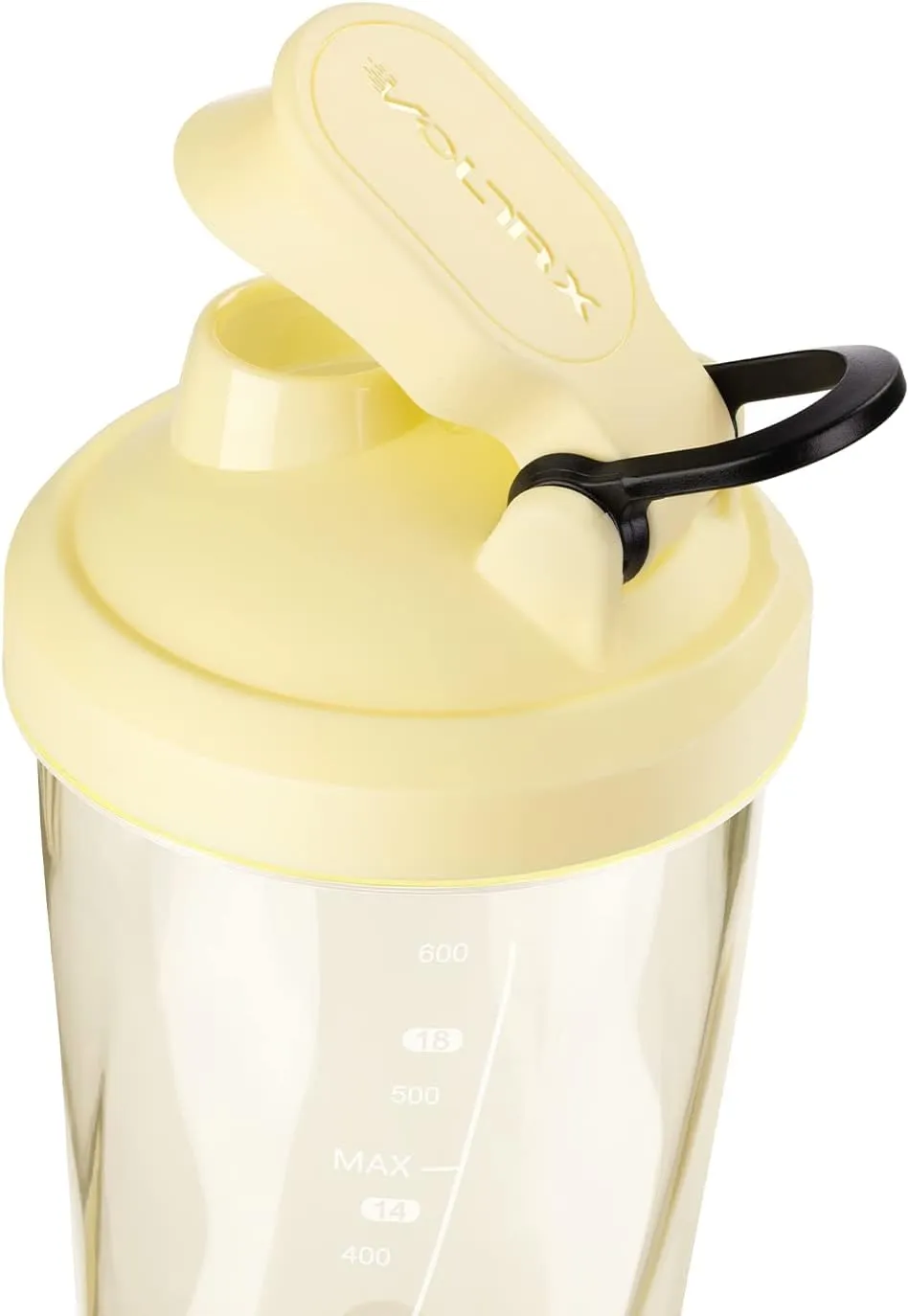 VOLTRX Premium Electric Protein Shaker Bottle, Made with Tritan - BPA Free - 24 oz Vortex Portable Mixer Cup/USB C Rechargeable Shaker Cups for Protein Shakes
