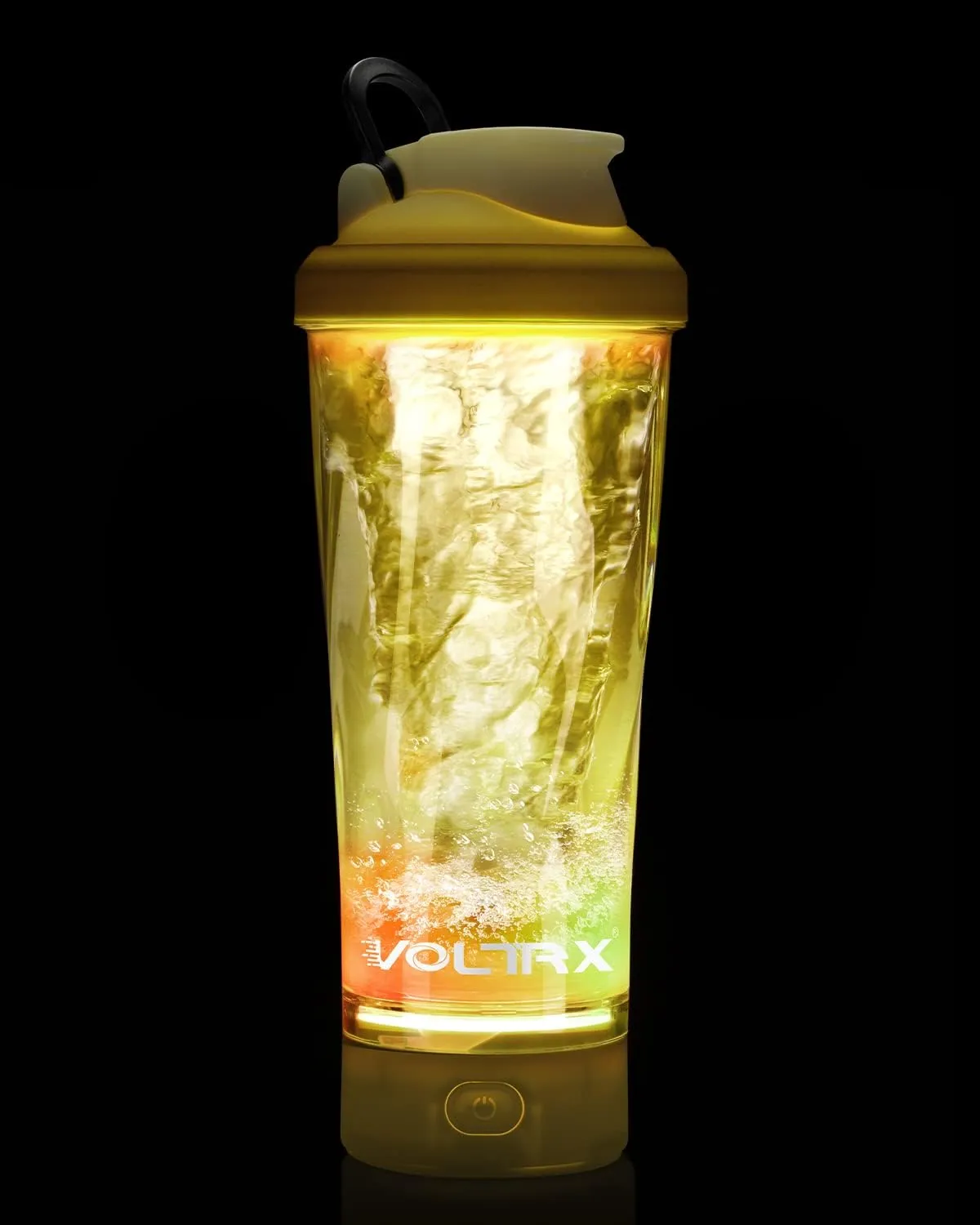 VOLTRX Premium Electric Protein Shaker Bottle, Made with Tritan - BPA Free - 24 oz Vortex Portable Mixer Cup/USB C Rechargeable Shaker Cups for Protein Shakes