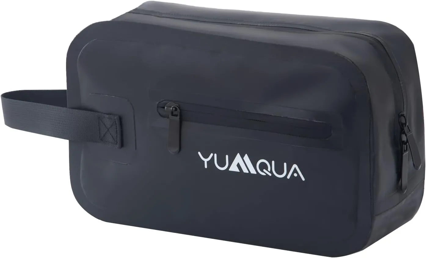 Waterproof Bag for Travel, Waterproof Toiletry Bag for Men, Dopp Kit Travel Essentials Shaving Storage Pouch Leak Proof Hanging Organizer Case for Travel, Beach, Kayaking, Boating