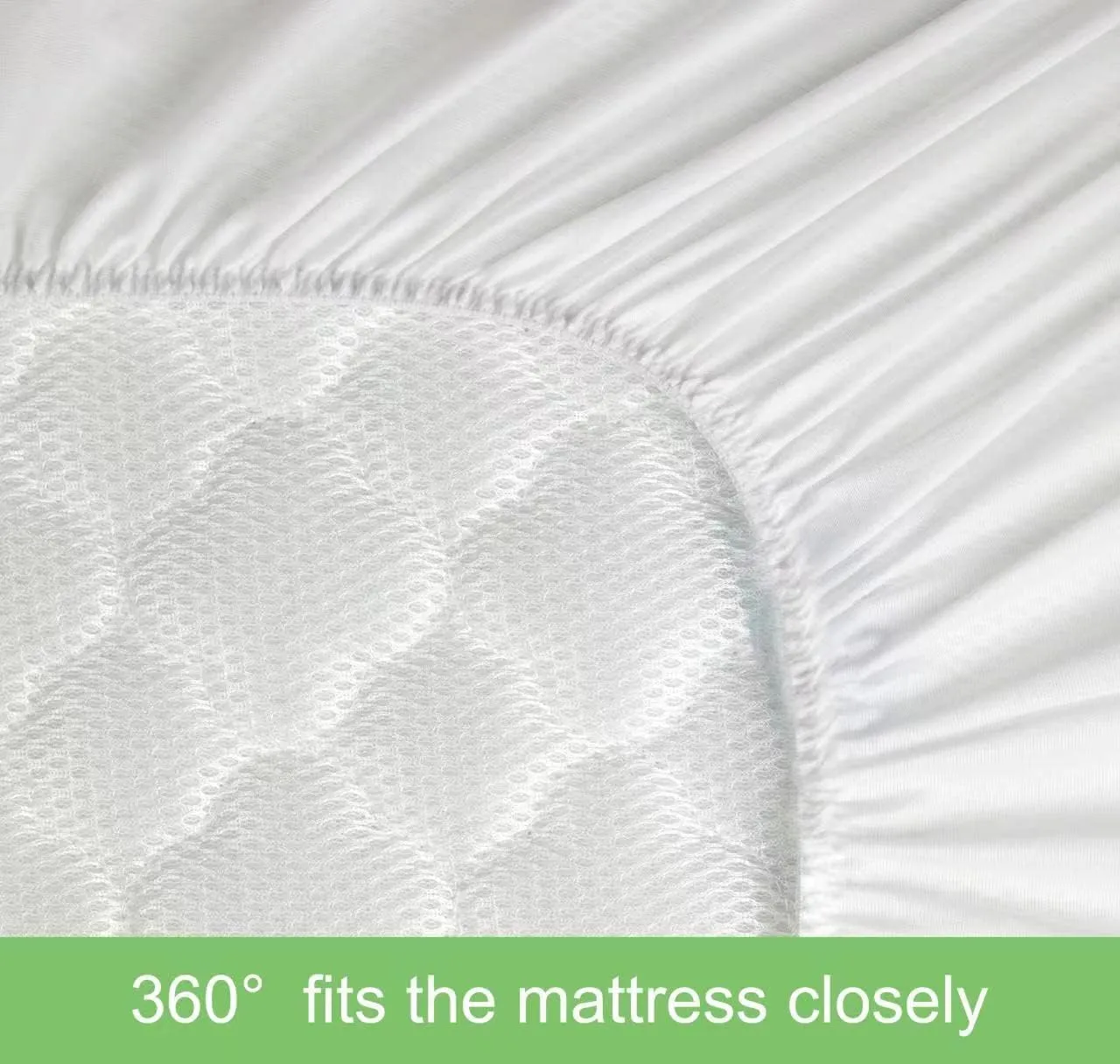 Waterproof Bassinet Mattress Protector Compatible with Koolababy, Maxi-COSI Iora/Swift, HARPPA and BabyBond Baby Bassinet, 2 Pack, Ultra Soft Viscose Made from Bamboo Surface, 19" x 33"