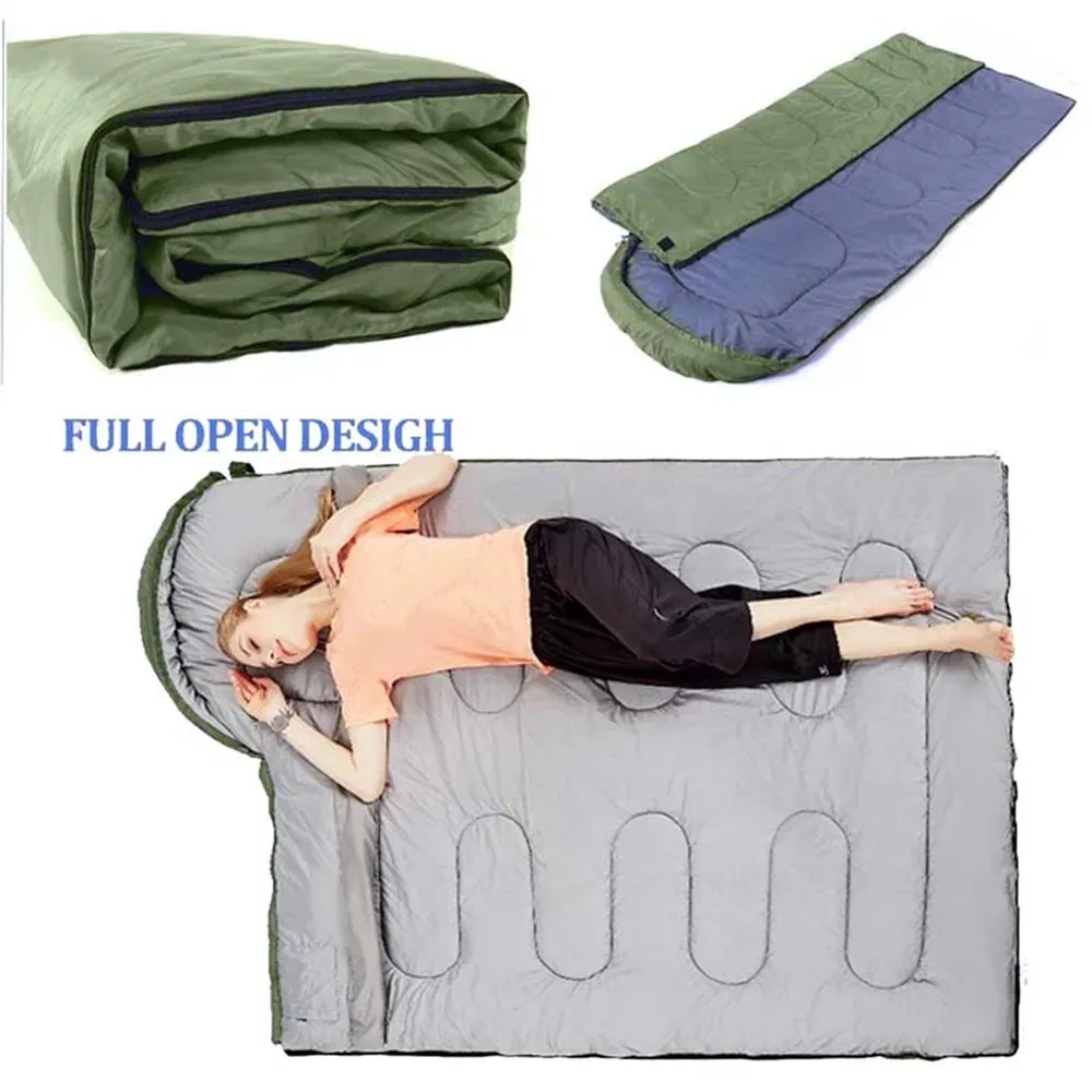 Waterproof Sleeping Bag | 41°F–68°F Lightweight & Durable Design