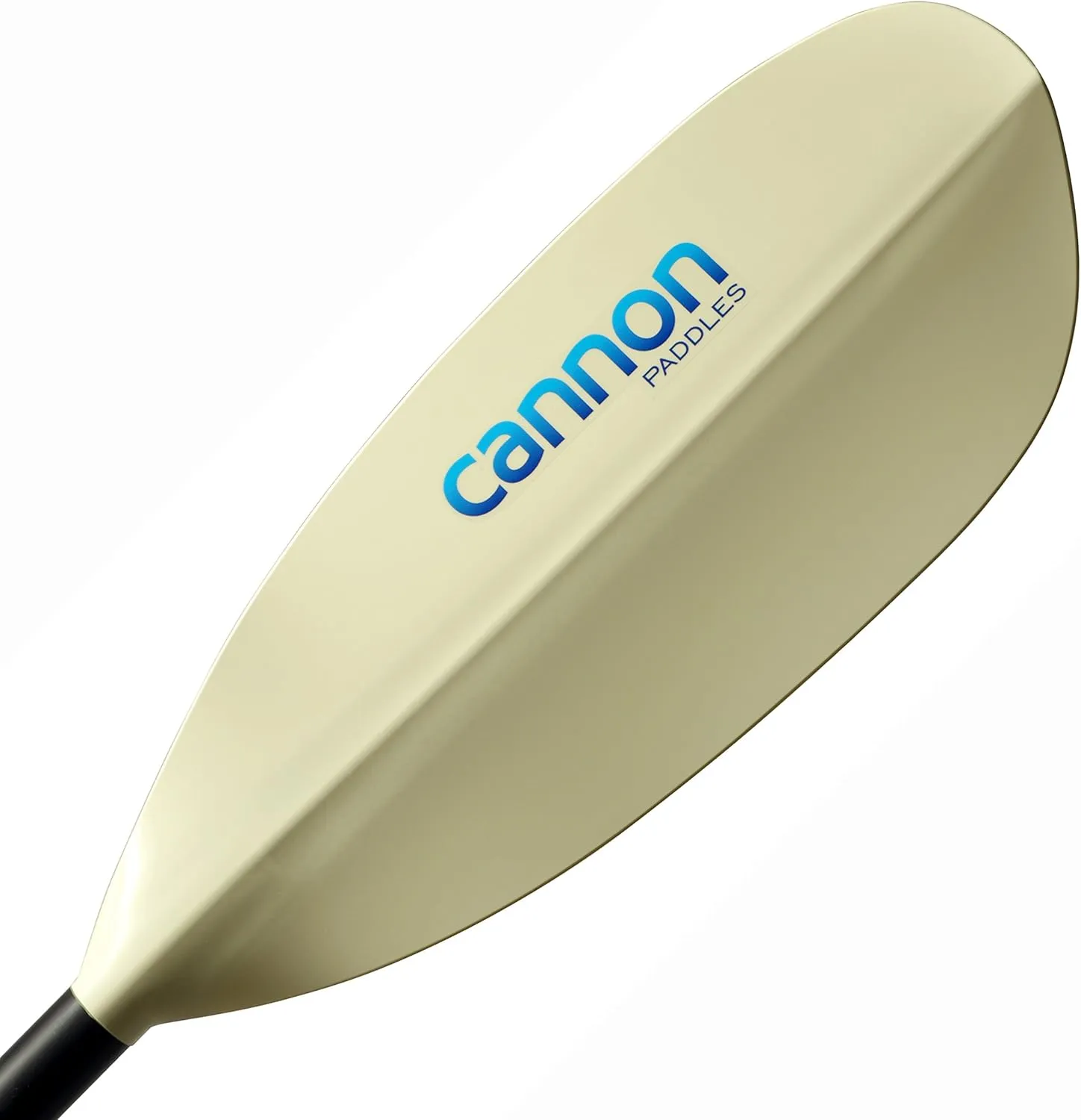 Wave Hybrid Kayak Paddle with Ivory Fiberglass Reinforced Polymer Blades (2-Piece)