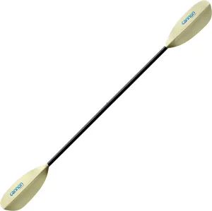 Wave Hybrid Kayak Paddle with Ivory Fiberglass Reinforced Polymer Blades (2-Piece)