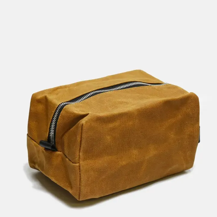 Waxed Cotton Dopp Kits