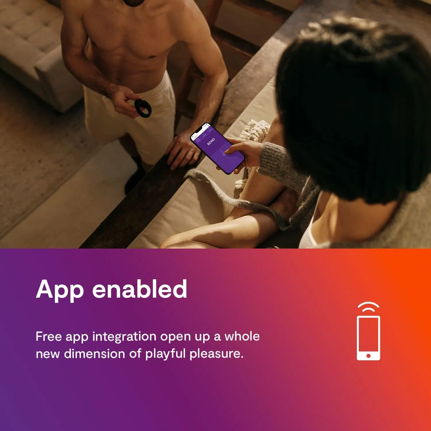 We-Vibe Tease Us Set Moxie   Bond Sex Toys | Wearable Panty Vibrator for Women & Cock Ring for Men | Clitoral Stimulator & Vibrating Penis Ring | Recharge & Waterproof | Adult Sex Toys for Couples