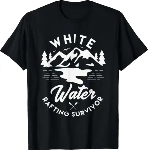White water rafting survivor Design for a Rafting fan T-Shirt