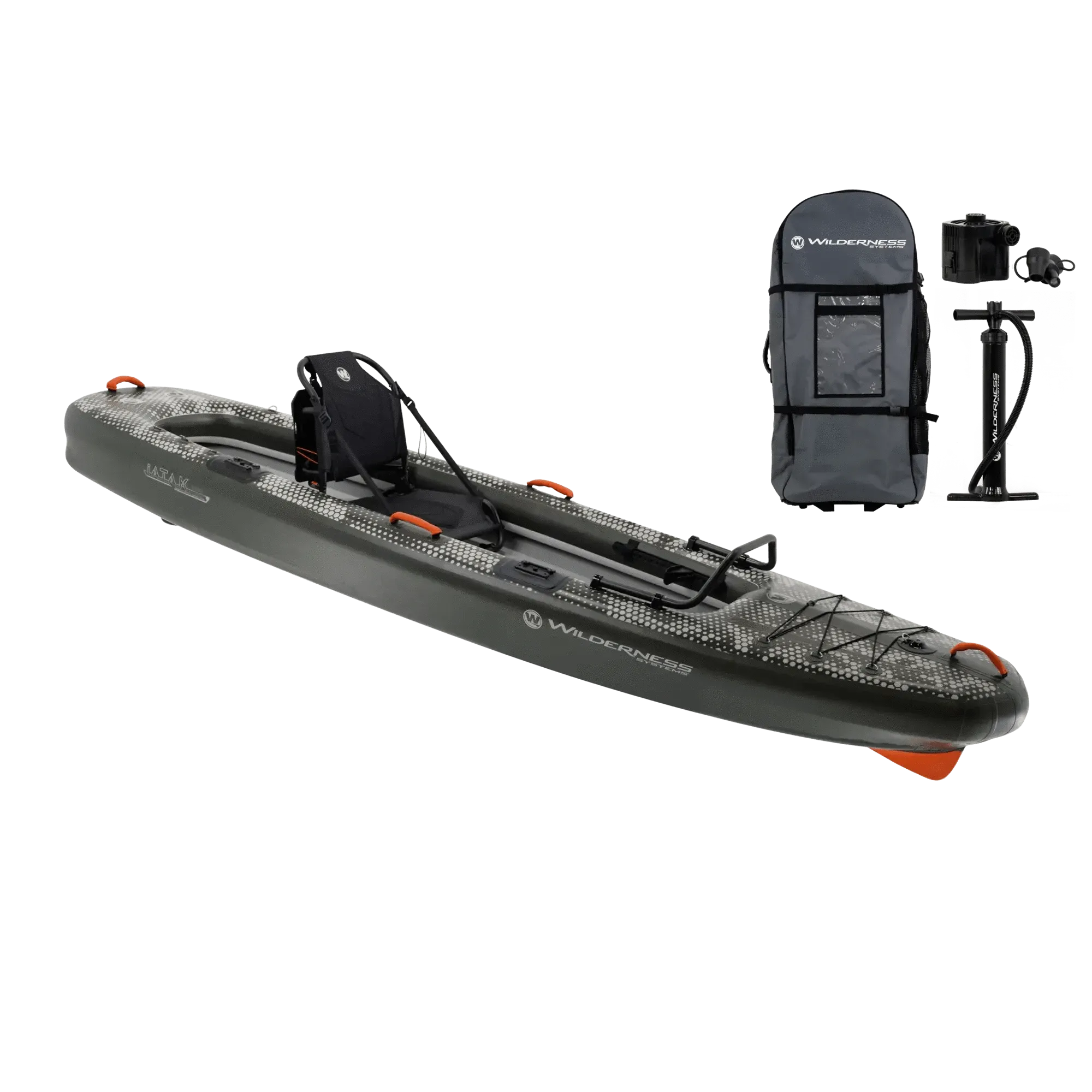 Wilderness Systems iATAK 110 Inflatable Drop-stitch Fishing Kayak