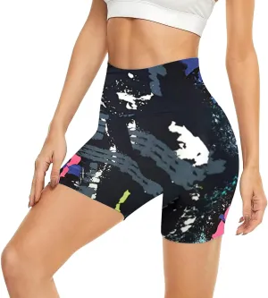 Women Workout Impact Shorts Women's Fitness Yoga Shorts High Waist Women's Dance Volleyball Hip Lifting Shorts