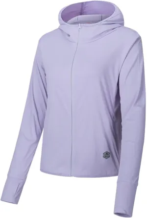 Women's UPF 50  Sun Shirt Solid Color Long Sleeve Lightweight Hoodie UV Protection Clothing Hiking Fishing Outdoor