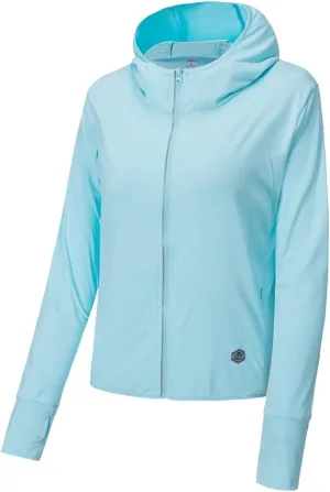 Women's UPF 50  Sun Shirt Solid Color Long Sleeve Lightweight Hoodie UV Protection Clothing Hiking Fishing Outdoor