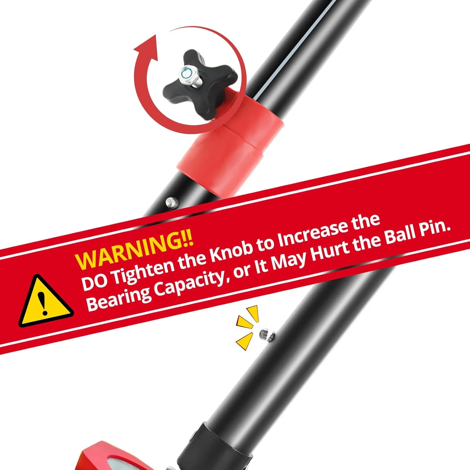 XINQIAO Cabinet Jacks for Installing Cabinets, Heavy Duty Third Hand Tools Adjustable Support Pole from 18.5 IN to 29.5 IN, 2 PCS