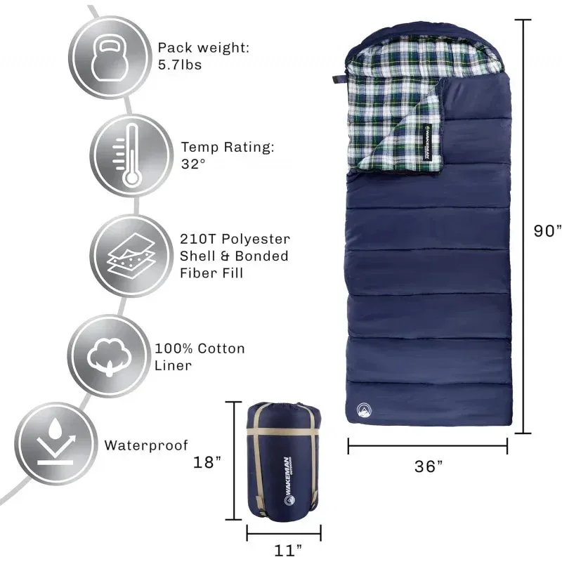 XL Sleeping Bag - 32F Comfort Rated